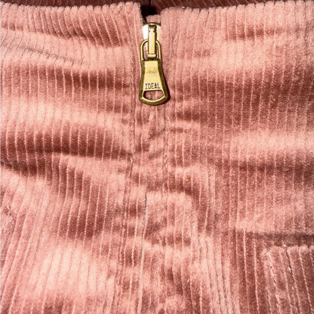Veronica Beard Jiva cropped cotton-blend corduroy wide-leg pants Mauvewood 8 - Picture 11 of 14